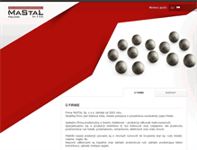 Tablet Screenshot of mastal.pl